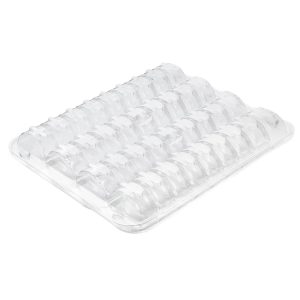 36 Bölmeli Makaron Plastik Seperatör - Şeffaf - 350 Adet